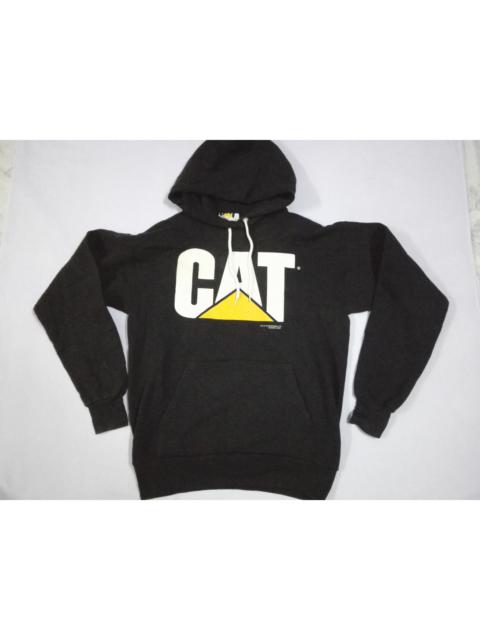 Other Designers Vintage - Very Rare VINTAGE 90s CATERPILLAR 50/50 HOODIE
