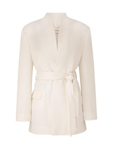 Zimmermann CRUSH BELTED BLAZER