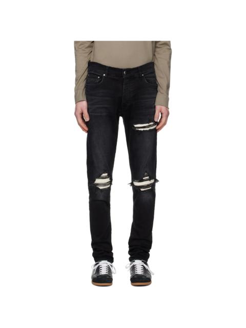 Black MX1 Ultrasuede Jeans