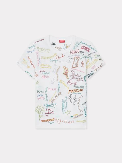 KENZO 'KENZO Graduation' embroidered T-shirt in cotton
