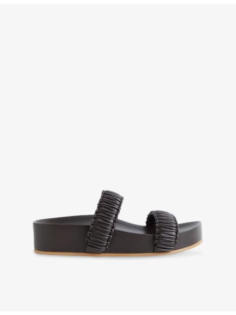JOSEPH Isha Leather Sandals