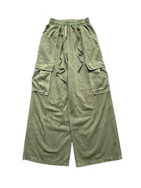 Other Designers Japanese Brand - Y2K Streetwear Faded Wide Leg Super Baggy Faded Cargo