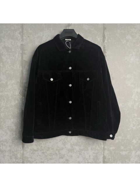 Miu Miu Miu Miu Black Velvet Jacket