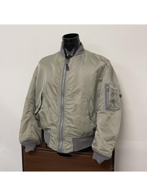 Other Designers Vintage - 🔥steals🔥Alpha Industries Reversible MA-1 flight jacket