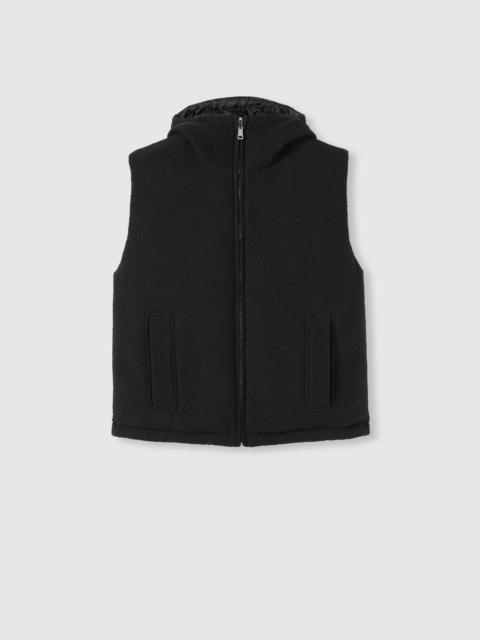 GUCCI Reversible wool bouclé gilet