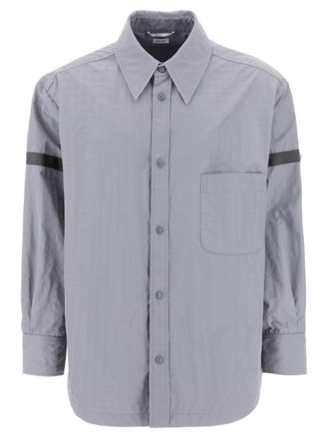 Thom Browne Nylon Ripstop Overshirt In