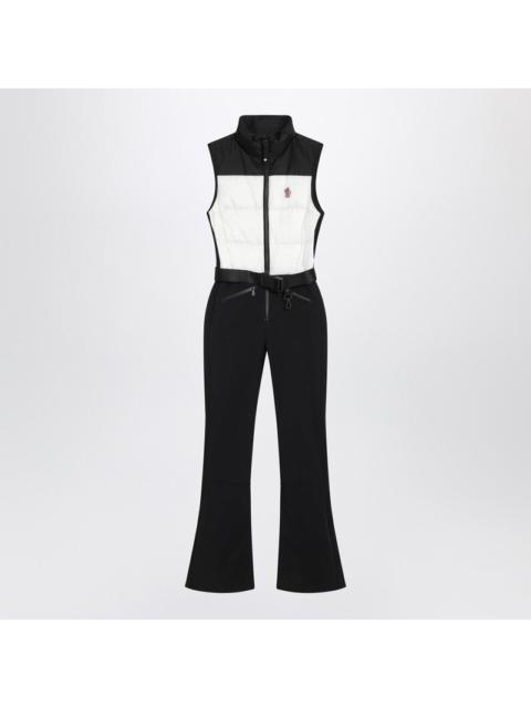 Moncler Moncler Grenoble Black/White Down-Padded Ski Suit Women