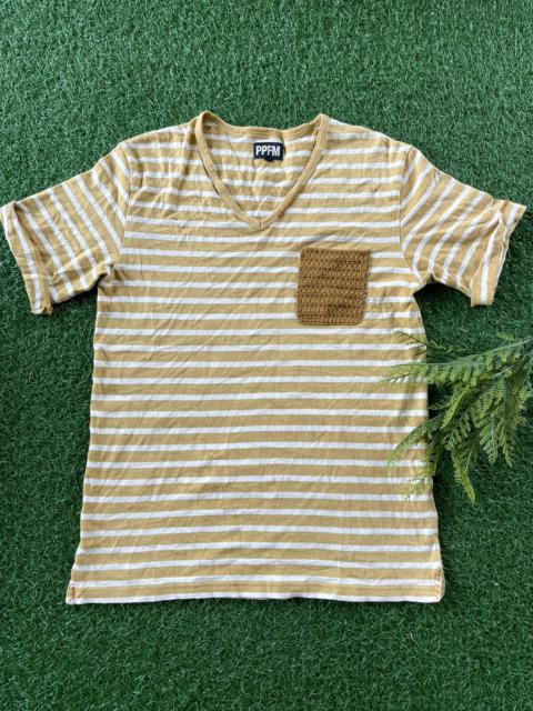 Other Designers Designer - 🔥PPFM🔥 Kapital Style Single Pocket Stripe Tee 🇯🇵