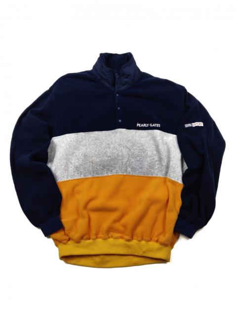 Other Designers Colours - Pearly Gates Sport Triple Tone Fleece Sweater Sweatshirt