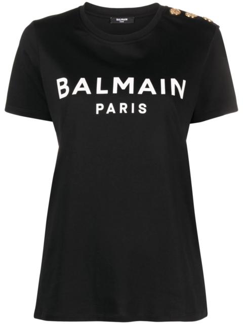 Balmain Logo-print Cotton T-shirt