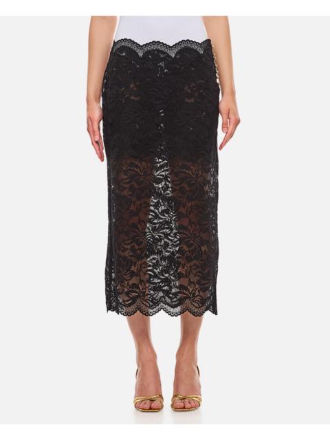 rabanne Rabanne Women Lace Long Midi Skirt