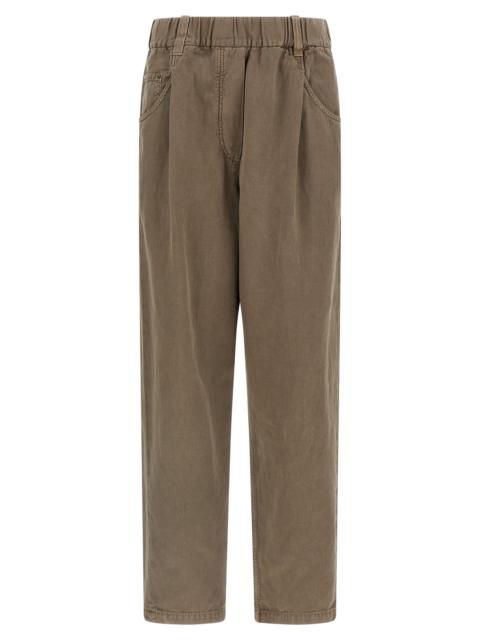 Brunello Cucinelli Brunello Cucinelli Women Cotton Trousers