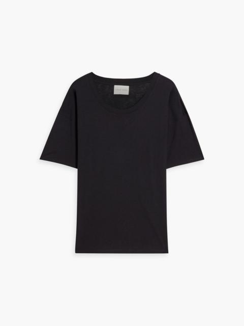 Loulou de Saison Ezra slub jersey T-shirt