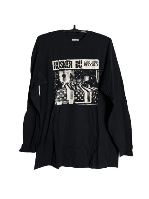 Other Designers Vintage - 🔥VERY RARE🔥Vintage 90s Husker Du Band Long Sleeves Shirt