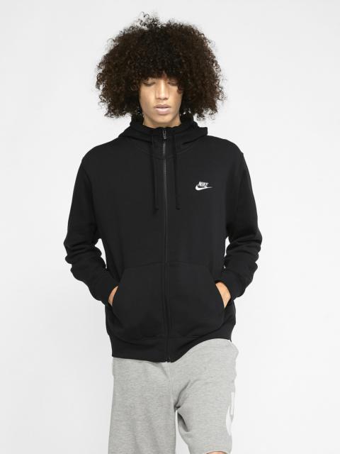 Nike Nike Mens Nike Club Full-Zip Hoodie