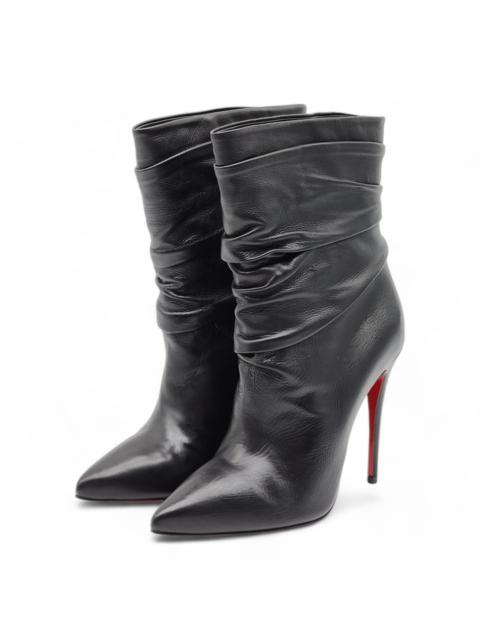 Christian Louboutin Ishtar 100mm Stiletto Boots - Leather - Black