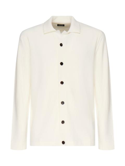 Wool Polo Shirt