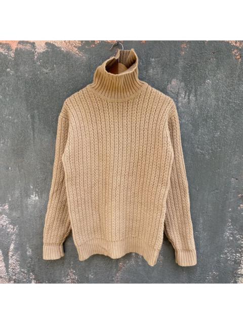 Other Designers Vintage 70s Wool Turtle Neck Traditional Knitwear