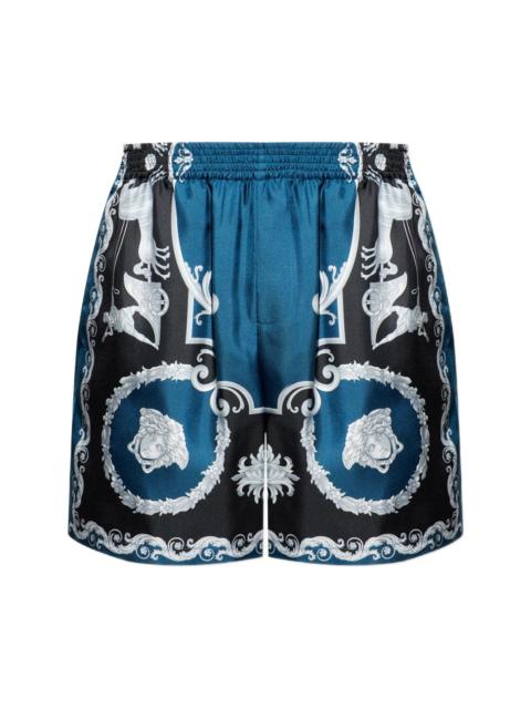 VERSACE LA COUPE DES DIEUX SILK SHORTS