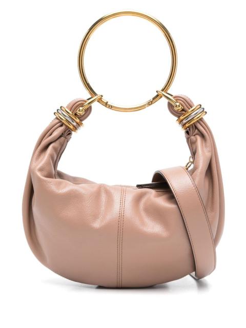 Chloé Women Small Bracelet Hobo Bag In Grained Leather