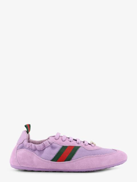 GUCCI Gucci Women Gucci Shift Mesh And Suede Sneakers