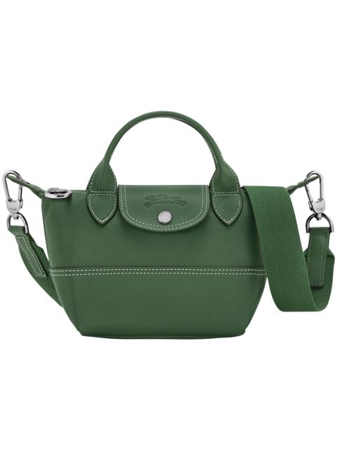Longchamp Le Pliage Xtra XS Handbag British Green - Leather