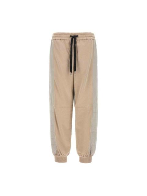 Brunello Cucinelli Brunello Cucinelli Beige Jogger Pants With Panels