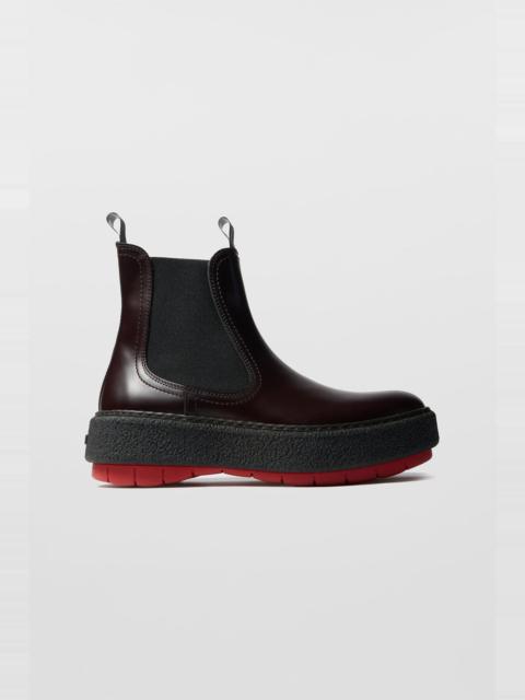 SUNNEI CEMENTO BOOTS / brown & red