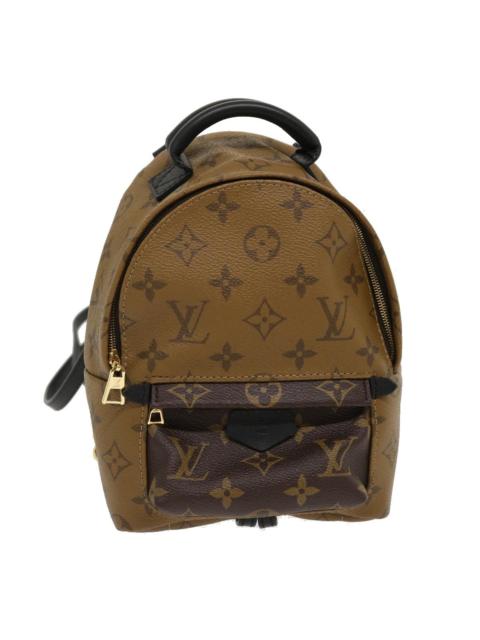 LOUIS VUITTON Monogram Reverse Palm Springs Mini Backpack M42411