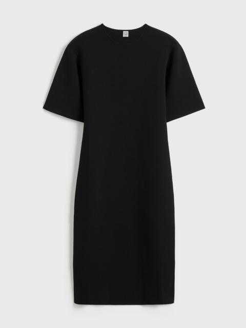 TOTEME Tee knit dress black