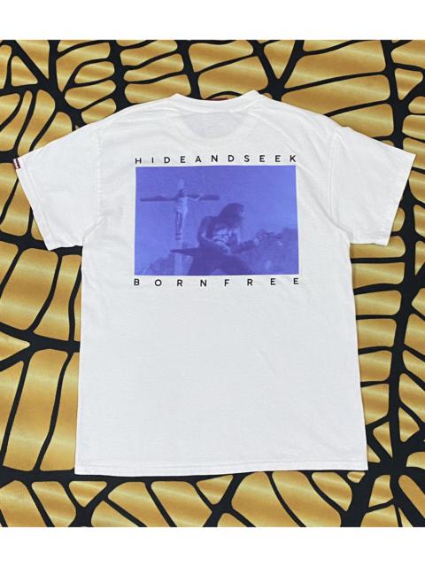 Other Designers Japanese Brand - RARE HIDE&SEEK BORN FREE WHITE TEE