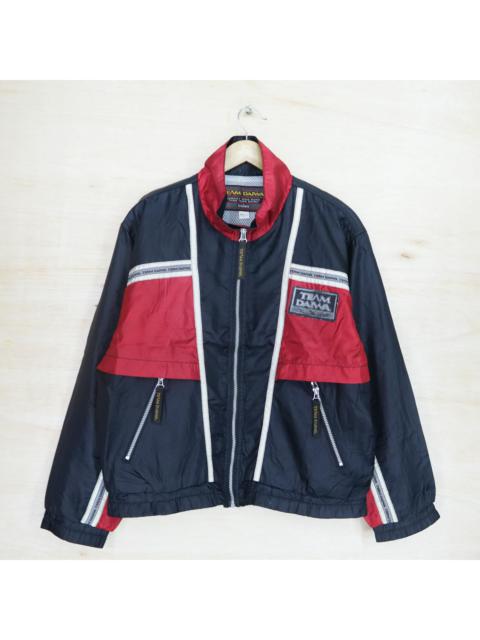Other Designers Vintage - TEAM DAIWA Big Logo Multi Color Bomber Windbreaker Jacket