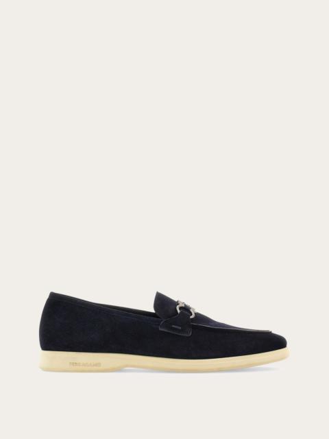 FERRAGAMO Casual loafer with Gancini ornament