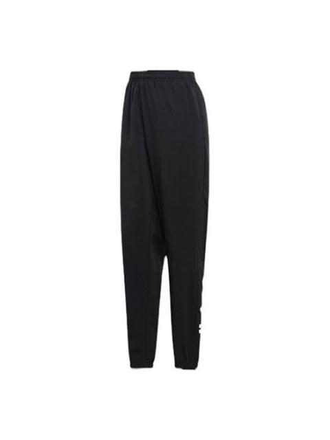 adidas Men's adidas E Lin T Stanfrd Logo Training Bundle Feet Sports Pants/Trousers/Joggers Black DQ3099