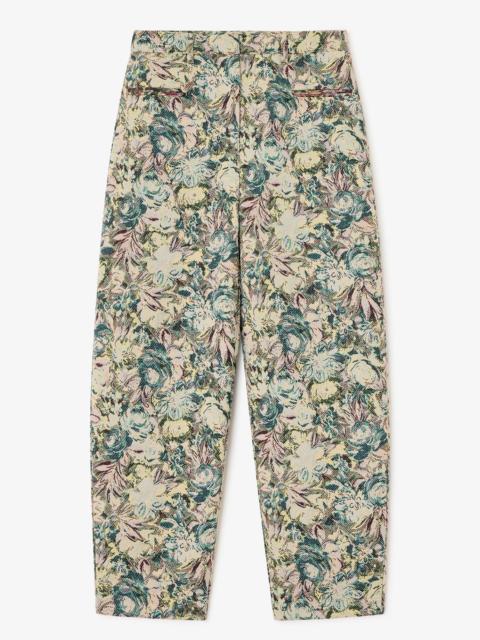 GANNI TAPESTRY CURVE PANTS