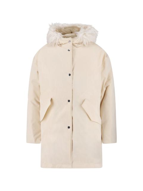 Jil Sander Faux Fur Parka