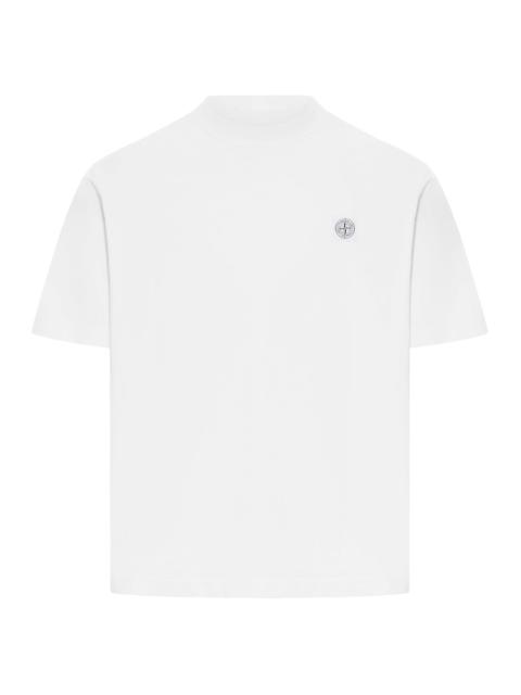 Stone Island REGULAR FIT T-SHIRT WITH COMPASS LOGO