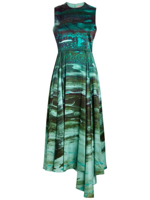 Roksanda Roksanda Tera Printed Silk Midi Dress