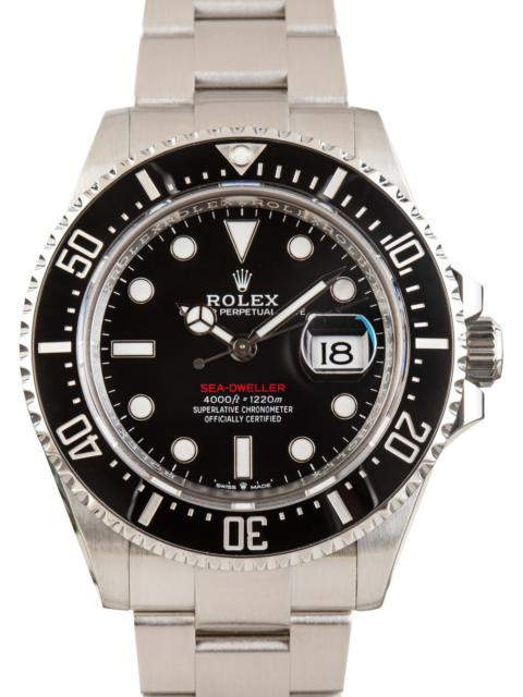 ROLEX Rolex Sea-Dweller Stainless Steel 126600 Red Lettering Dial