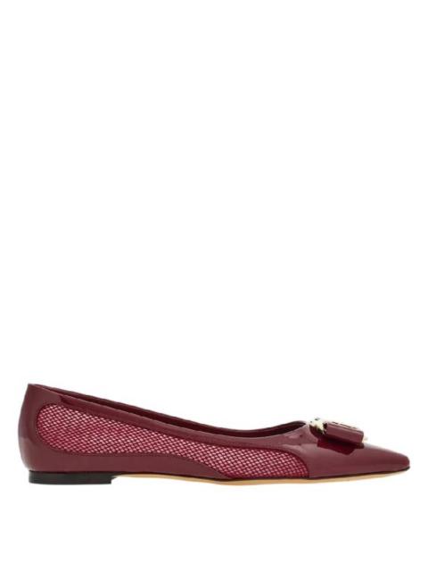 FERRAGAMO Ferragamo Zea Mesh Ballet Flats, Size 7 C