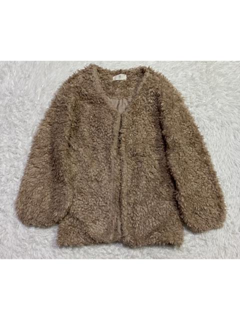 Other Designers Cardigan - F.P.S Button Hook Sherpa Fleece Cardigan Jacket