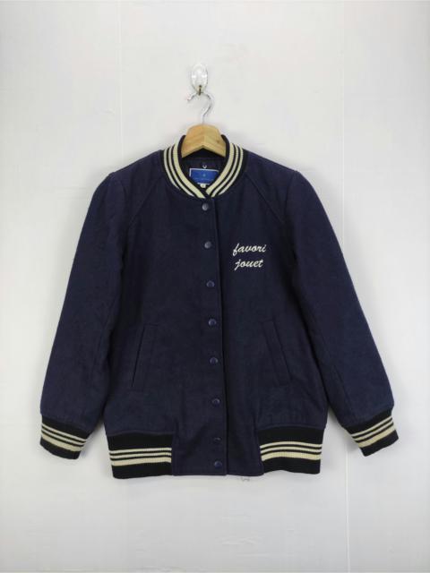 Other Designers Vintage Varsity Wool Jacket Snap Button By The Emporium