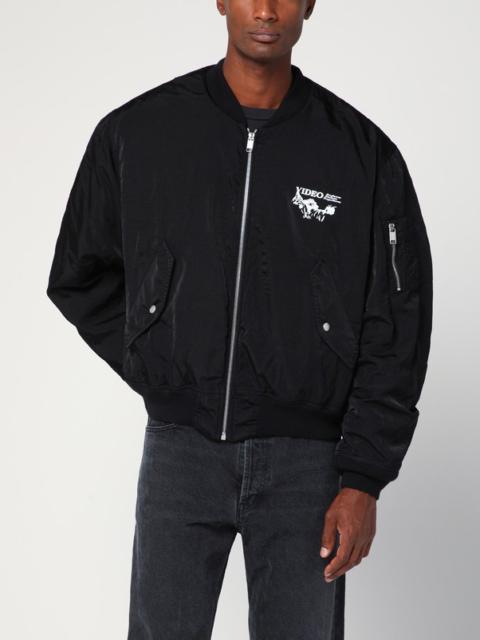 Enfants Riches Déprimés Enfants Video bomber jacket with zip in black