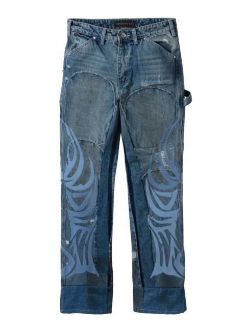 WHO DECIDES WAR WDW WINGED CARPENTER DENIM