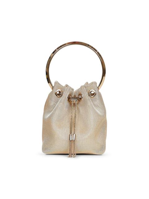 JIMMY CHOO Jimmy Choo Women Champagne Bon Bon Bucket Bag
