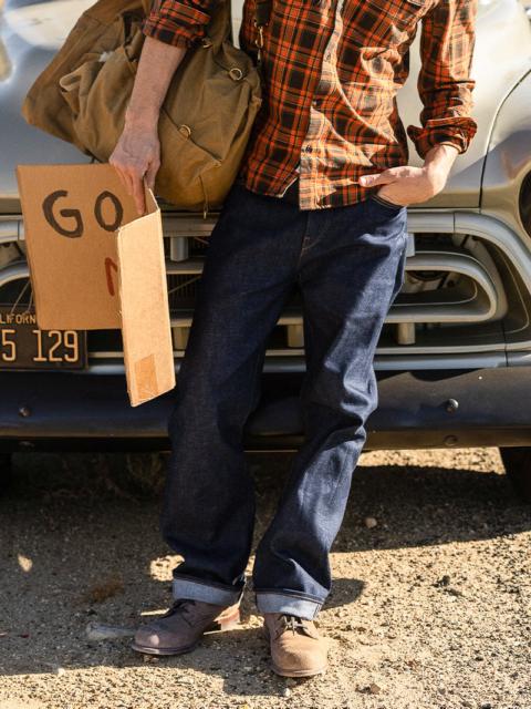 HIROSHI KATO The Pail Loose Straight - Indigo Raw 14oz Selvedge