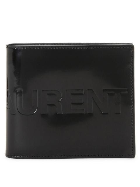 SAINT LAURENT Saint Laurent East West Bi-Fold Logo Wallet