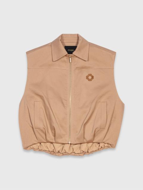 maje Sleeveless jacket