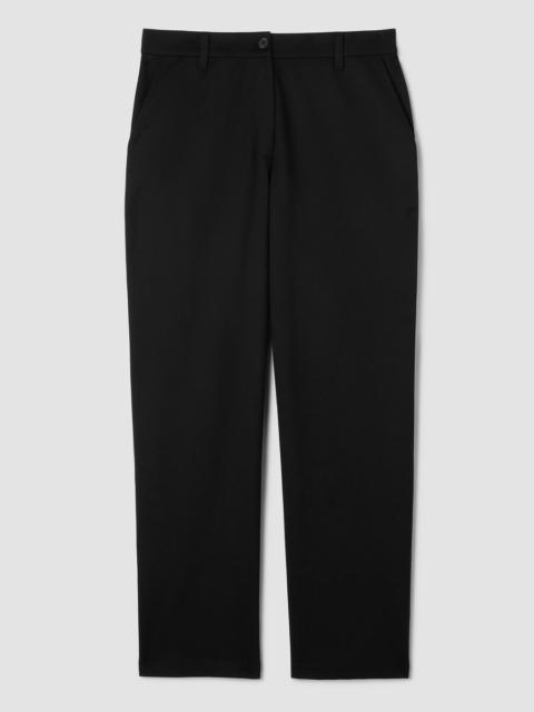 EILEEN FISHER Washable Flex Ponte Straight Trouser Pant