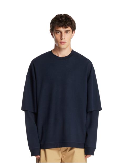 DARKPARK Blue Troy Cotton T-Shirt